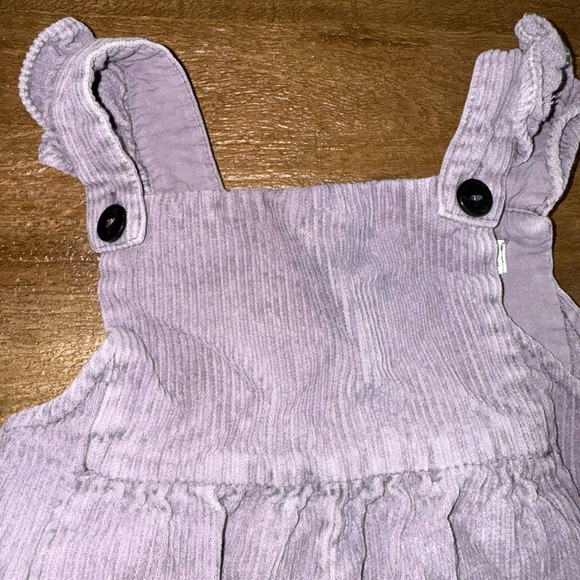 Zara Kids Corduroy Overalls in Lavender - Picture 4 of 5